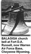 The Church bell of Balangiga, taken as war booty after the infamous Samar Massacre